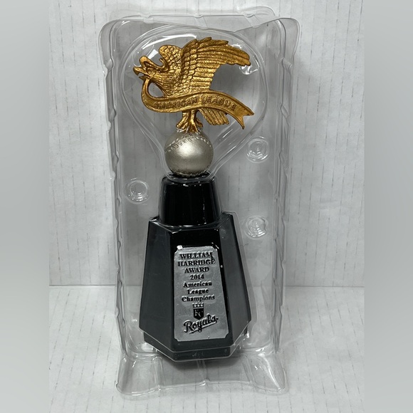 American League Champions Replica Trophy 2014 ALCS Kansas City Royals KC MLB SGA - Picture 10 of 16